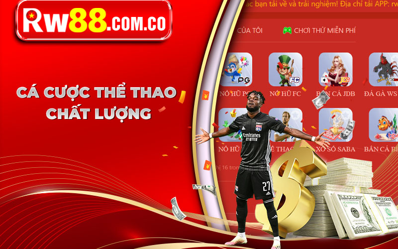 Giới Thiệu Nhà Cái RW88 - Nhà Cái Cá Cược Lý Tưởng Cho Các Cược Thủ 14 Thể Thao Và E-Sports