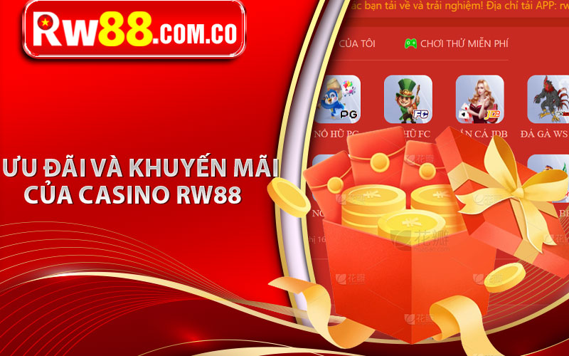 Uu dai va khuyen mai cua casino RW88